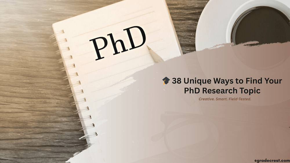 unique-ways-to-find-phd-research-topic
