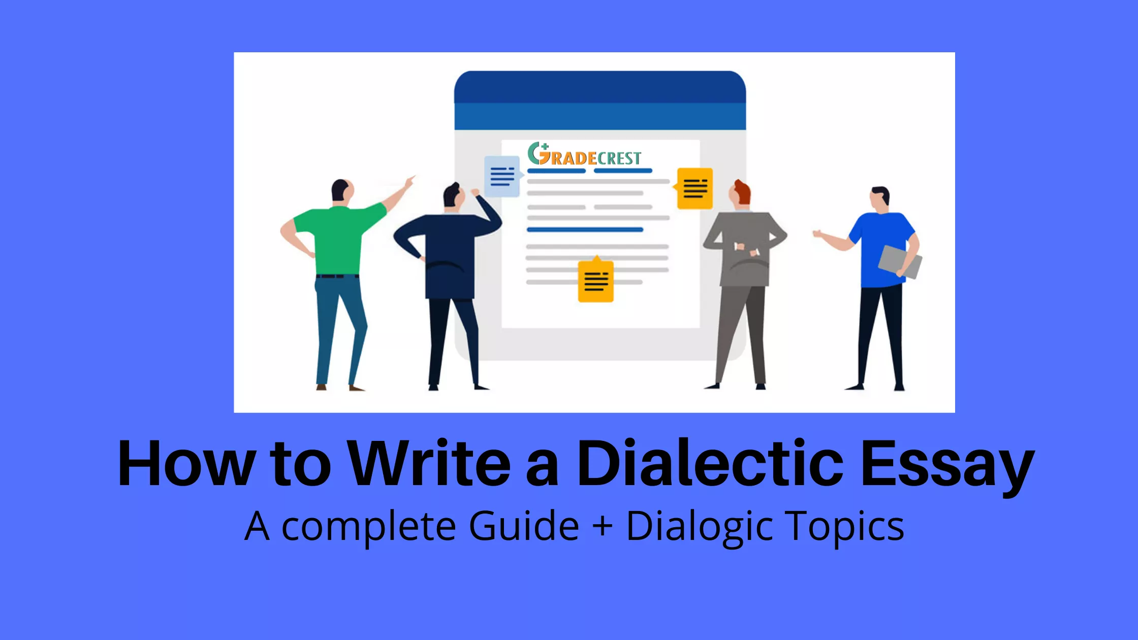 How to write a Dialectic essay