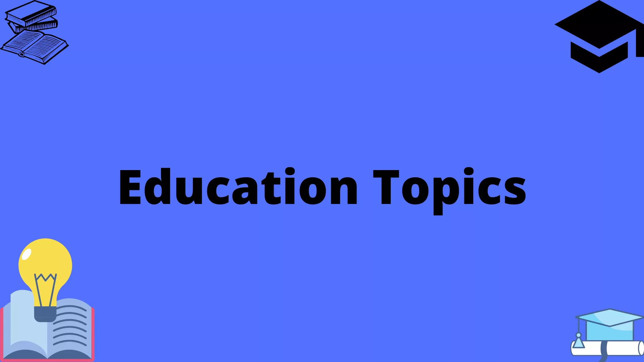 thesis topic ideas for education