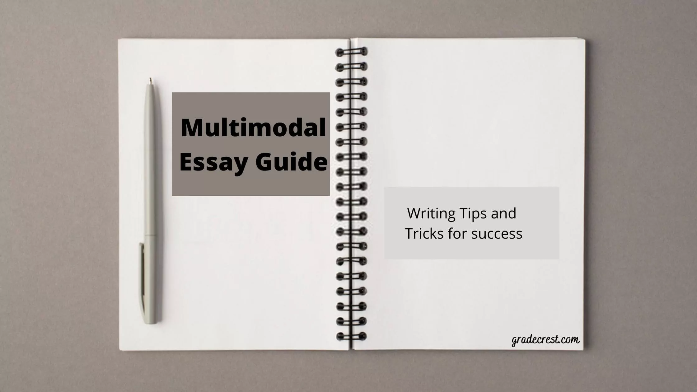 How to write a multimodal essay