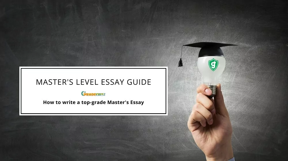 How to write master's  essays like a pro