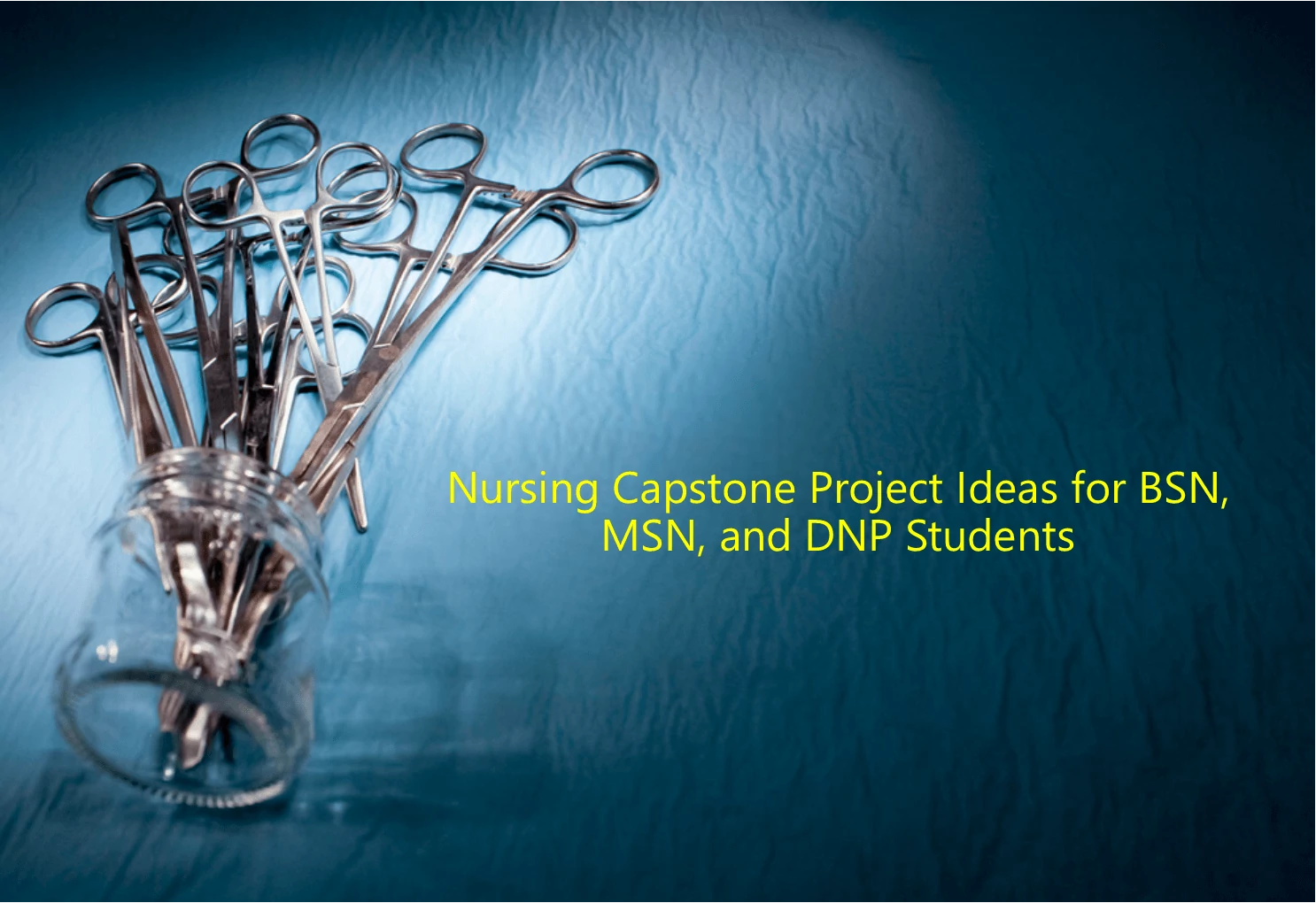 msn nursing leadership capstone project ideas